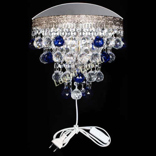 Бра Токката пирамида шар 30 синяя в Симферополе Гусь Хрустальный