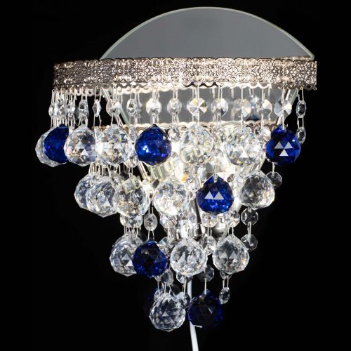 Бра Токката пирамида шар 30 синяя в Симферополе Гусь Хрустальный