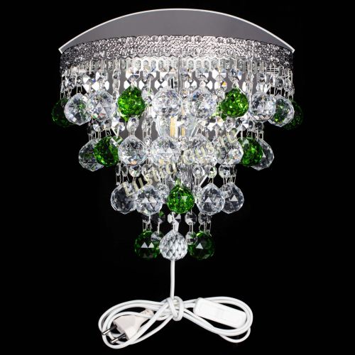 Бра Токката пирамида шар 30 зеленая в Симферополе Гусь Хрустальный