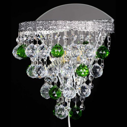 Бра Токката пирамида шар 30 зеленая в Симферополе Гусь Хрустальный