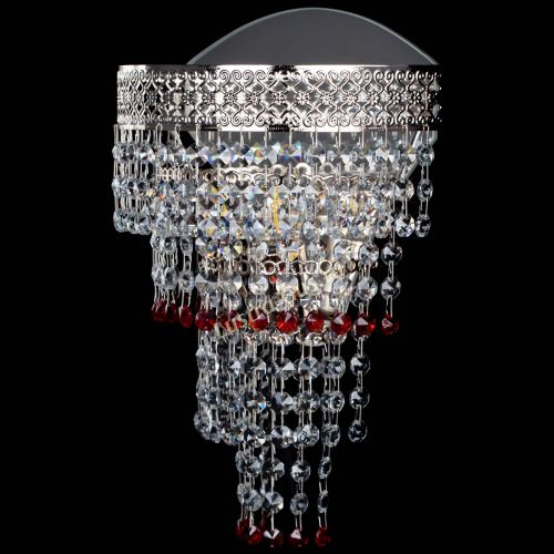 Бра Венеция Капель оптикон красная в Симферополе Гусь Хрустальный