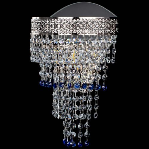 Бра Венеция Капель оптикон синяя в Симферополе Гусь Хрустальный
