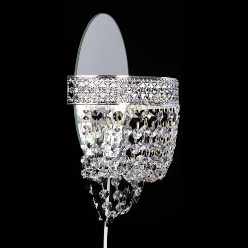 Бра Венеция оптикон черная в Симферополе Гусь Хрустальный