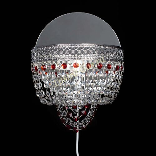 Бра Венеция оптикон красная в Симферополе Гусь Хрустальный