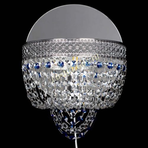 Бра Венеция оптикон синяя в Симферополе Гусь Хрустальный