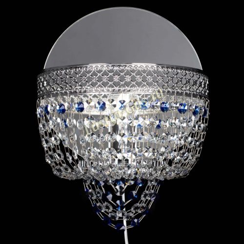 Бра Венеция оптикон синяя в Симферополе Гусь Хрустальный