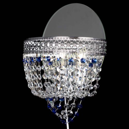 Бра Венеция оптикон синяя в Симферополе Гусь Хрустальный