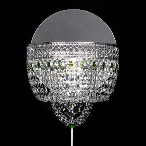 Бра Венеция оптикон зеленая в Симферополе Гусь Хрустальный