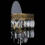 Бра Венеция Пластинка под бронзу Зеленая в Симферополе