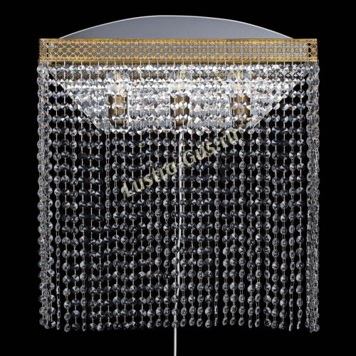 Бра Венеция Прямоугольник оптикон №2 под бронзу в Симферополе Гусь Хрустальный