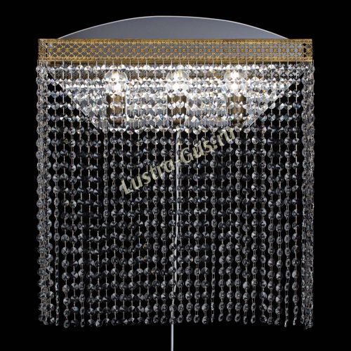 Бра Венеция Прямоугольник оптикон №2 под бронзу в Симферополе Гусь Хрустальный