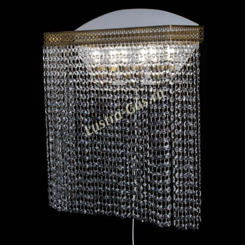 Бра Венеция Прямоугольник оптикон №2 под бронзу в Симферополе Гусь Хрустальный