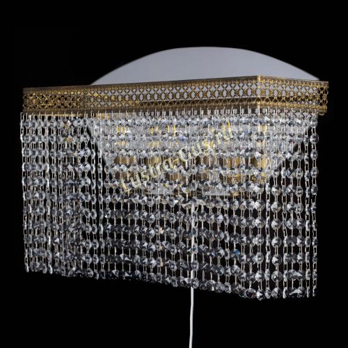 Бра Венеция Прямоугольник оптикон под бронзу в Симферополе Гусь Хрустальный