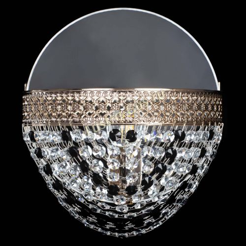 Бра Венеция Сетка черная в Симферополе Гусь Хрустальный