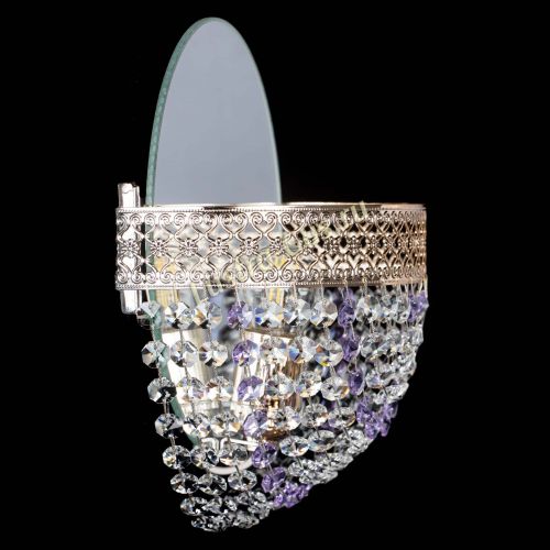 Бра Венеция Сетка фиолетовая в Симферополе Гусь Хрустальный