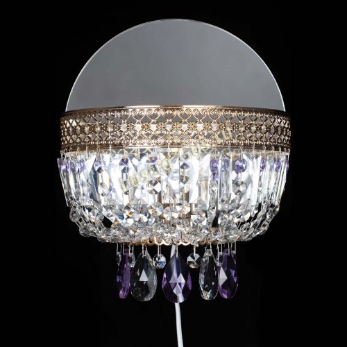 Бра Венеция фиолетовая в Симферополе Гусь Хрустальный