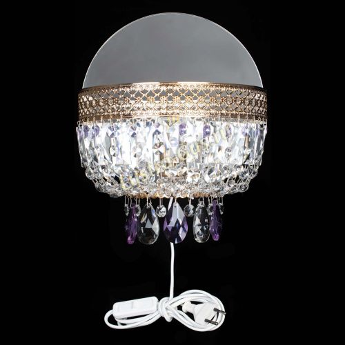 Бра Венеция фиолетовая в Симферополе Гусь Хрустальный