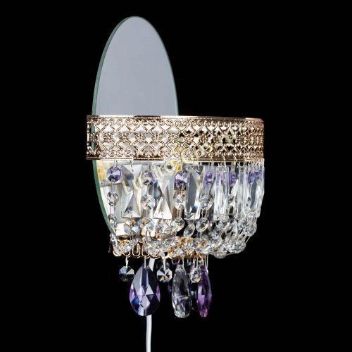 Бра Венеция фиолетовая в Симферополе Гусь Хрустальный