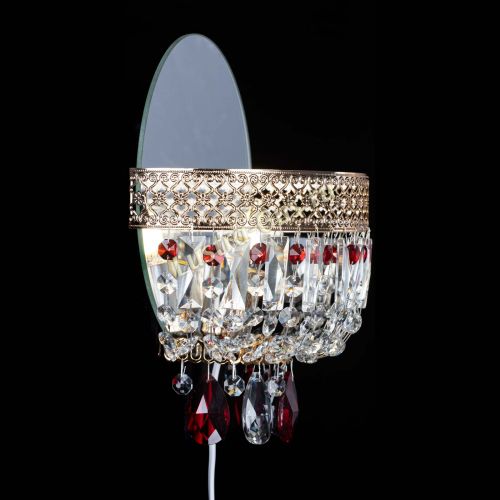 Бра Венеция красная в Симферополе Гусь Хрустальный