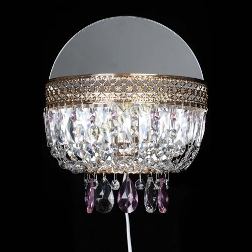 Бра Венеция розовая в Симферополе Гусь Хрустальный