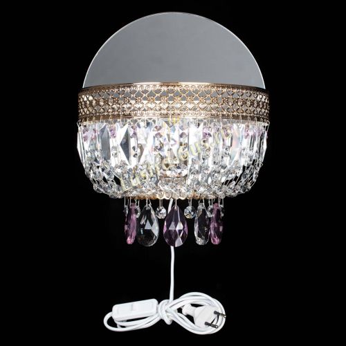 Бра Венеция розовая в Симферополе Гусь Хрустальный