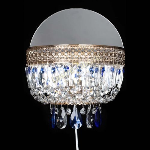 Бра Венеция синяя в Симферополе Гусь Хрустальный