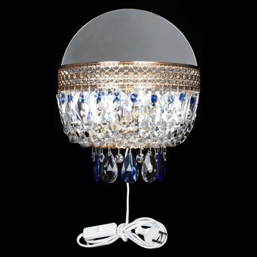 Бра Венеция синяя в Симферополе Гусь Хрустальный