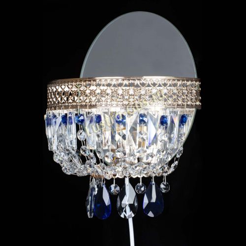 Бра Венеция синяя в Симферополе Гусь Хрустальный