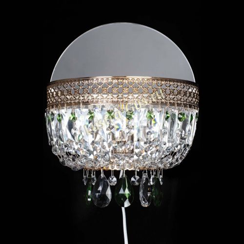 Бра Венеция зеленая в Симферополе Гусь Хрустальный