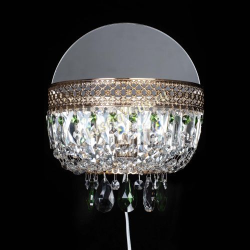 Бра Венеция зеленая в Симферополе Гусь Хрустальный