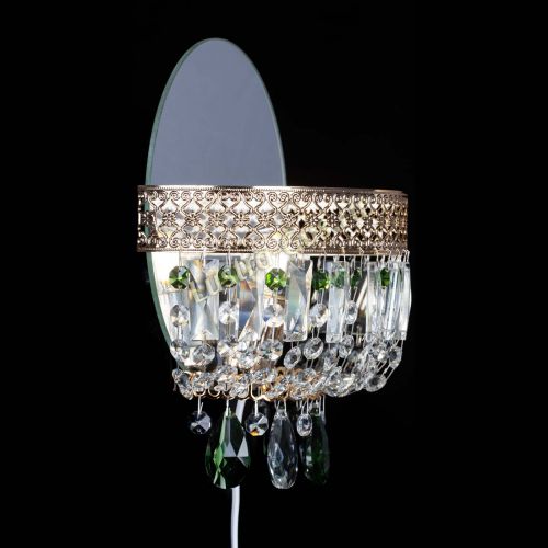 Бра Венеция зеленая в Симферополе Гусь Хрустальный