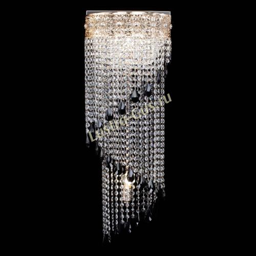 Бра Восток каскад №2 черная в Симферополе Гусь Хрустальный