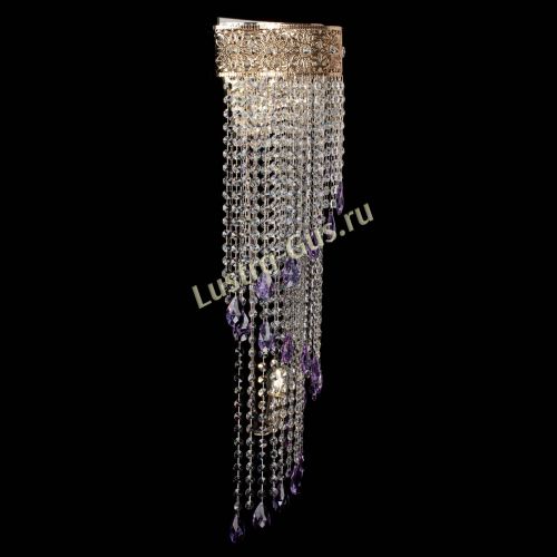 Бра Восток каскад №2 фиолетовая в Симферополе Гусь Хрустальный