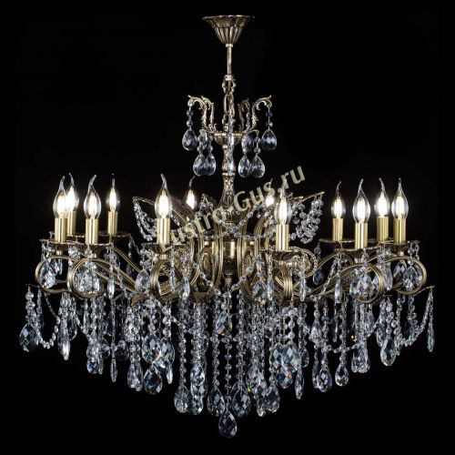 Люстра бронзовая Афина №1 баден в Симферополе Гусь Хрустальный