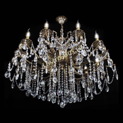 Люстра бронзовая Афина №1 баден в Симферополе Гусь Хрустальный