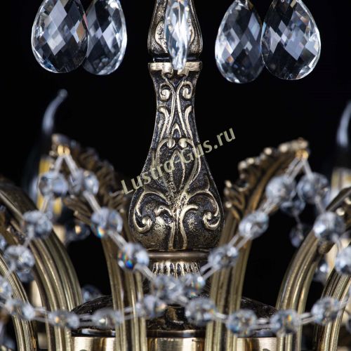 Люстра бронзовая Афина №1 баден в Симферополе Гусь Хрустальный