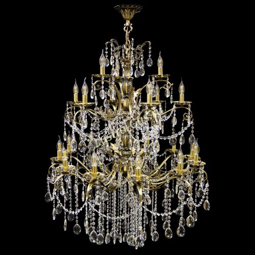 Люстра бронзовая Афина №21 в Симферополе Гусь Хрустальный