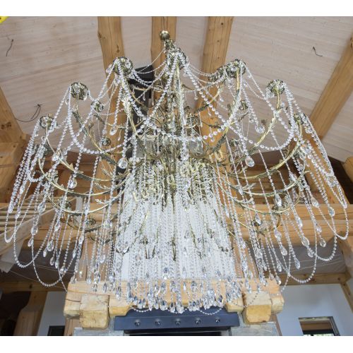 Люстра бронзовая Афина №35 в Симферополе Гусь Хрустальный