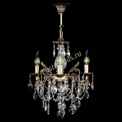 Люстра бронзовая Алфея №3/1 Баден в Симферополе Гусь Хрустальный