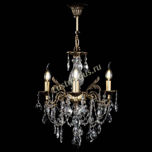 Люстра бронзовая Алфея №3/1 Баден в Симферополе Гусь Хрустальный