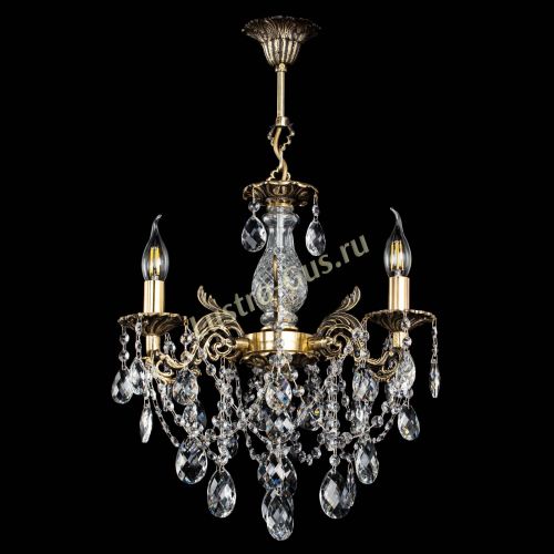 Люстра бронзовая Алфея №3/1 Баден в Симферополе Гусь Хрустальный