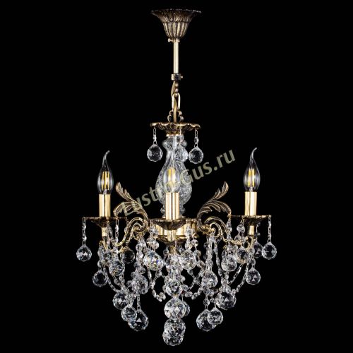 Люстра бронзовая Алфея №3/1 Шар в Симферополе Гусь Хрустальный