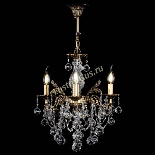 Люстра бронзовая Алфея №3/1 Шар в Симферополе Гусь Хрустальный