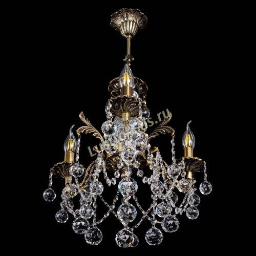 Люстра бронзовая Алфея №3/1 Шар в Симферополе Гусь Хрустальный