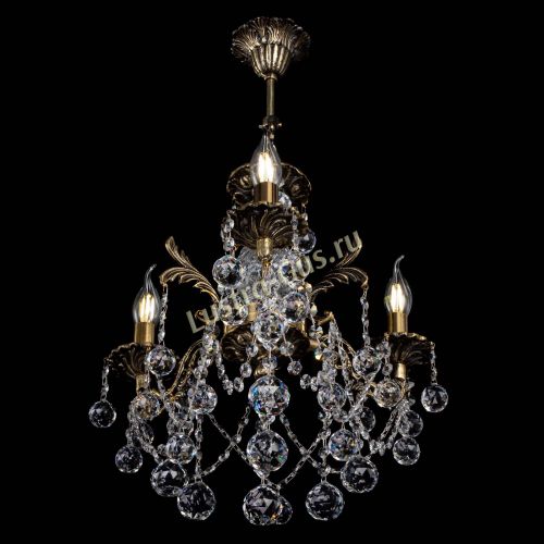 Люстра бронзовая Алфея №3/1 Шар в Симферополе Гусь Хрустальный