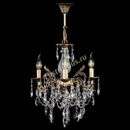 Люстра бронзовая Алфея №3/1 Журавлик в Симферополе Гусь Хрустальный
