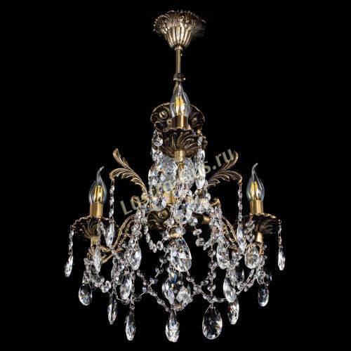 Люстра бронзовая Алфея №3/1 Журавлик в Симферополе Гусь Хрустальный