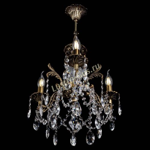 Люстра бронзовая Алфея №3/1 Журавлик в Симферополе Гусь Хрустальный