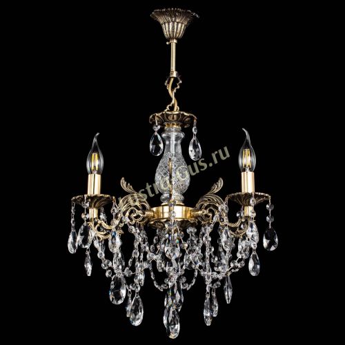 Люстра бронзовая Алфея №3/1 Журавлик в Симферополе Гусь Хрустальный