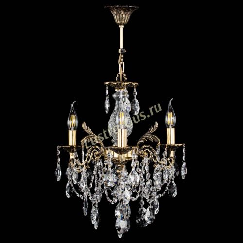 Люстра бронзовая Алфея №3/1 Звездочка в Симферополе Гусь Хрустальный